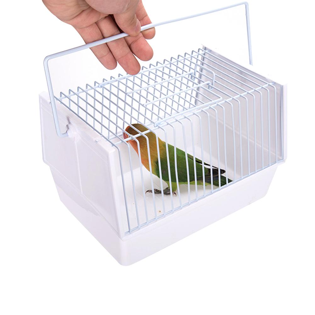 Portable Mini Cage With 2 Feeders