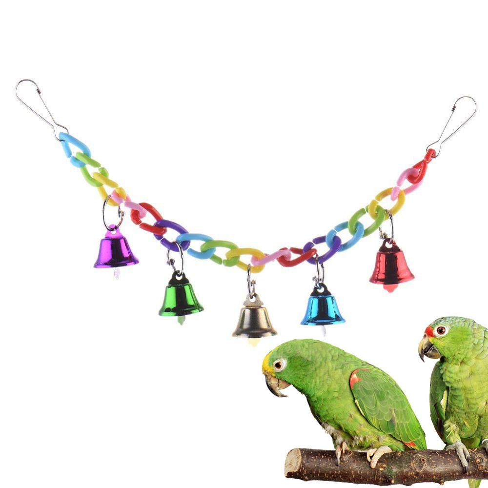 Colourful Hanging Bell Toy Chain Swing