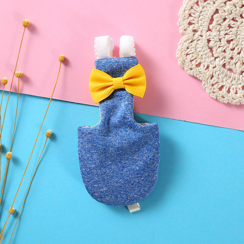 Bird Diaper with Bow Tie