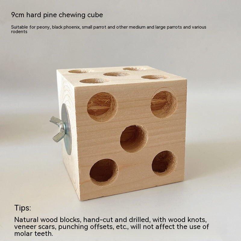 Beek Grinding Wooden Foraging Cube