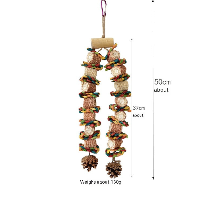 Large Beak Grinding Corn Chewing Toy