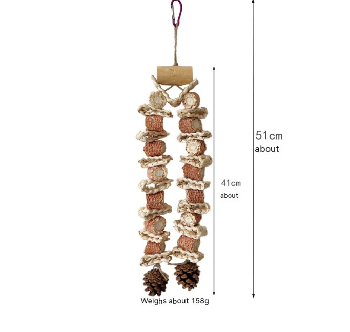 Large Beak Grinding Corn Chewing Toy