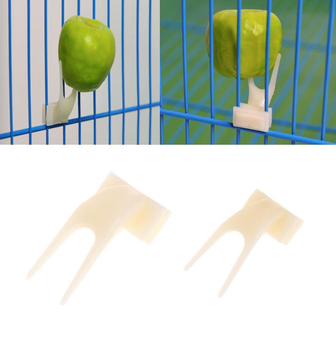 10 Pcs Bird Cage Fruit Fork