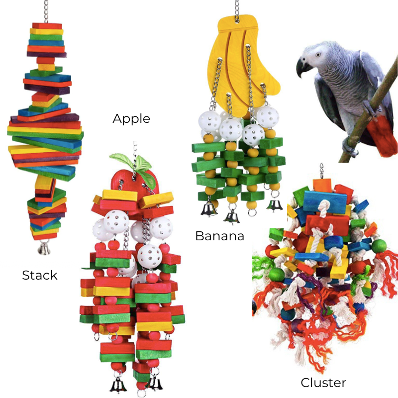 Large Wooden Multicolored Toys